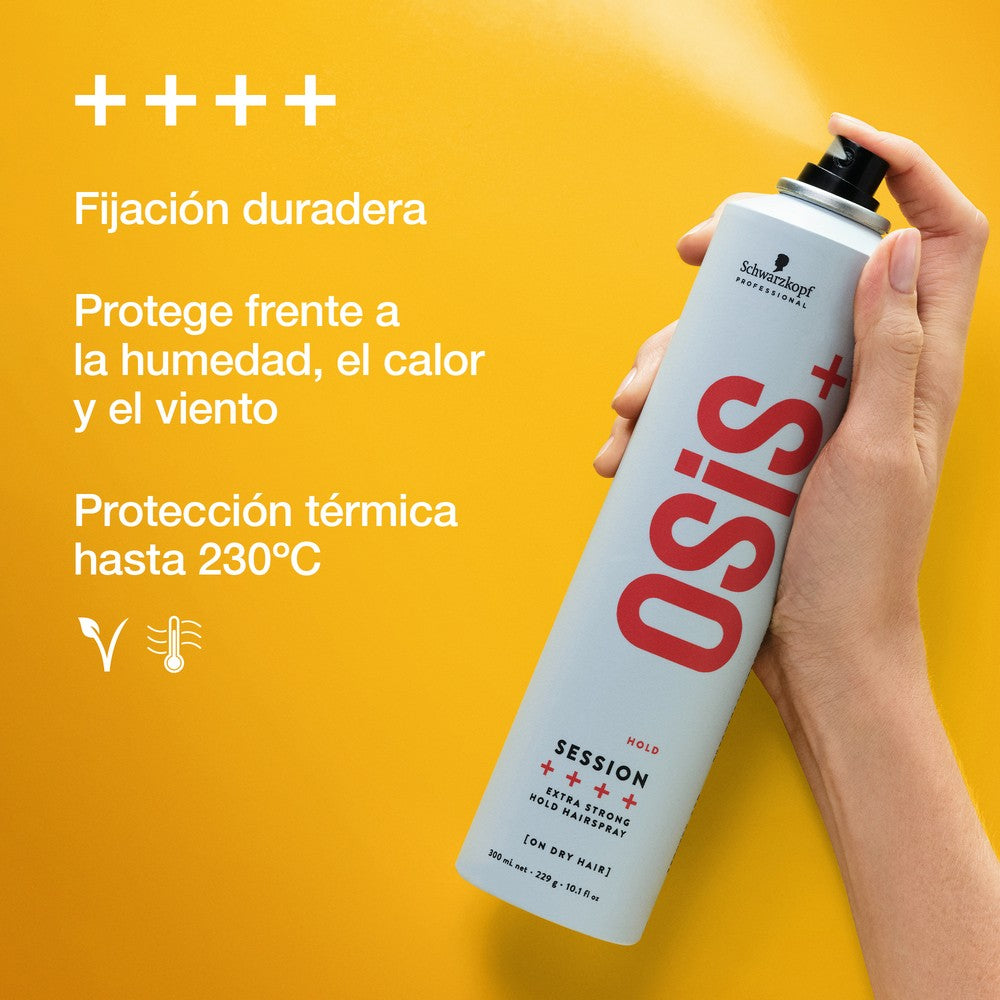 Schwarzkopf - Laca de Fijación Extra-Fuerte OSiS+ Session 300 ml