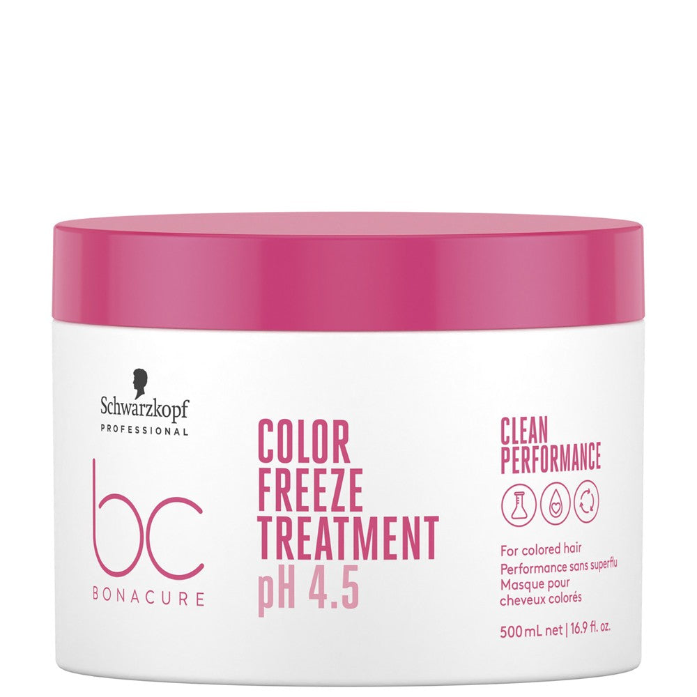 Schwarzkopf - Mascarilla para Cabello Teñido ph 4.5 BC Bonacure Clean Color Freeze 500 ml