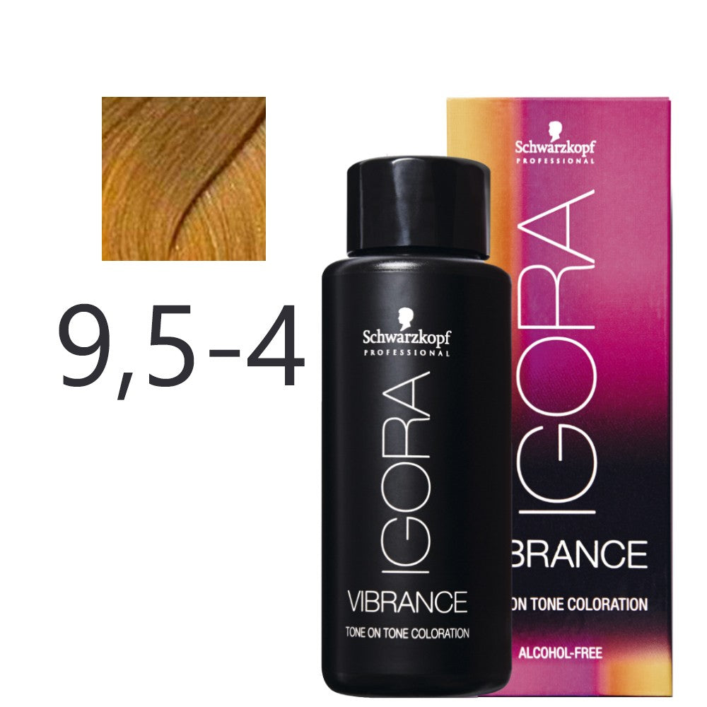 Schwarzkopf - Matizador Igora Vibrance 9,5-4 Pastel Beige 60 ml