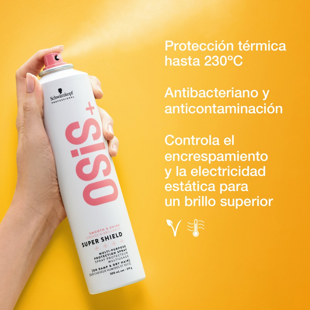 Schwarzkopf - Spray Protector Multiusos OSiS+ Super Shield 300 ml