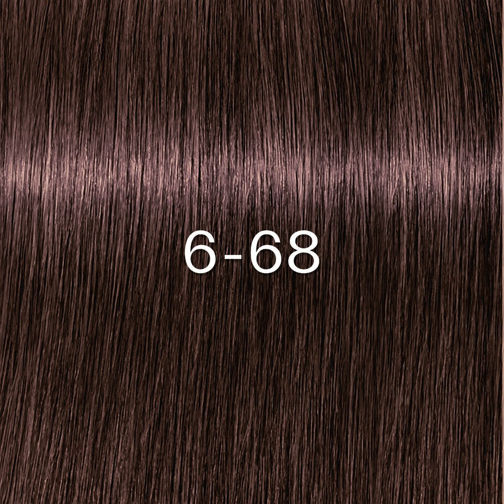 Schwarzkopf - Tinte sin Amoniaco Igora Zero AMM 6-68 Rubio Oscuro Chocolate Rojo 60 ml