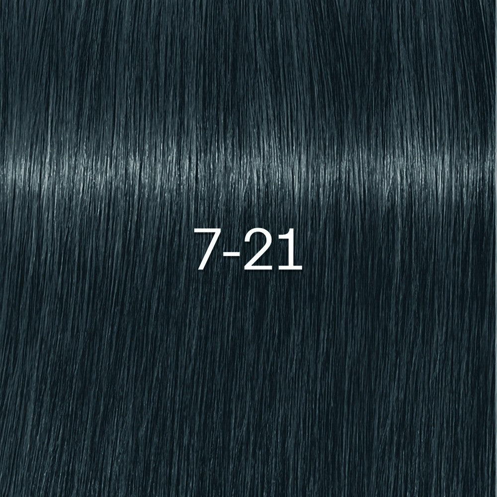 Schwarzkopf - Tinte sin Amoniaco Igora Zero AMM 7-21 Rubio Medio Humo Ceniza 60 ml