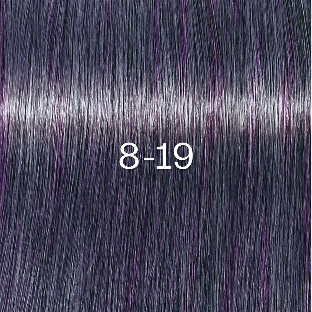 Schwarzkopf - Tinte sin Amoniaco Igora Zero AMM 8-19 Rubio Claro Ceniza Violeta 60 ml