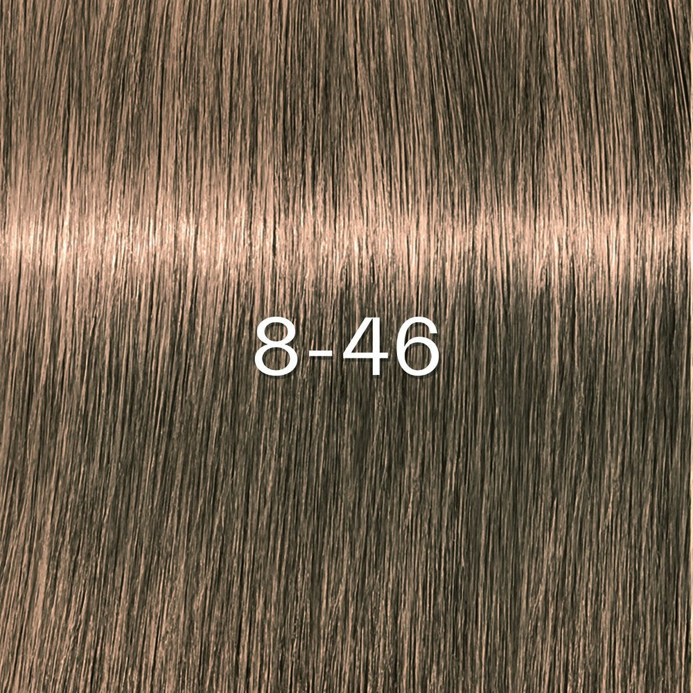 Schwarzkopf - Tinte sin Amoniaco Igora Zero AMM 8-46 Rubio Claro Beige Chocolate 60 ml