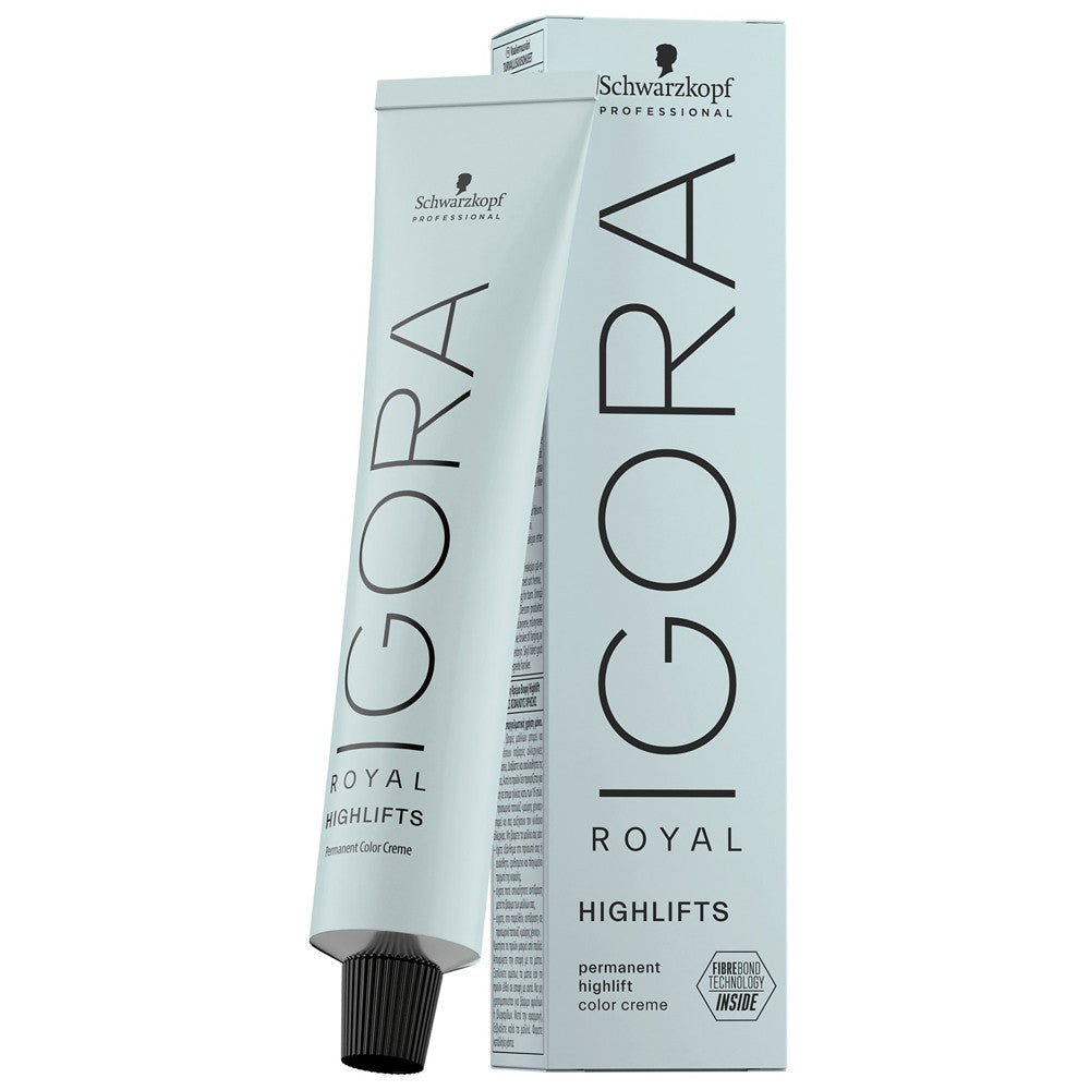 Schwarzkopf - Tinte Superaclarante Igora Royal Highlifts 12-19 Superaclarante Ceniza Violeta 60 ml