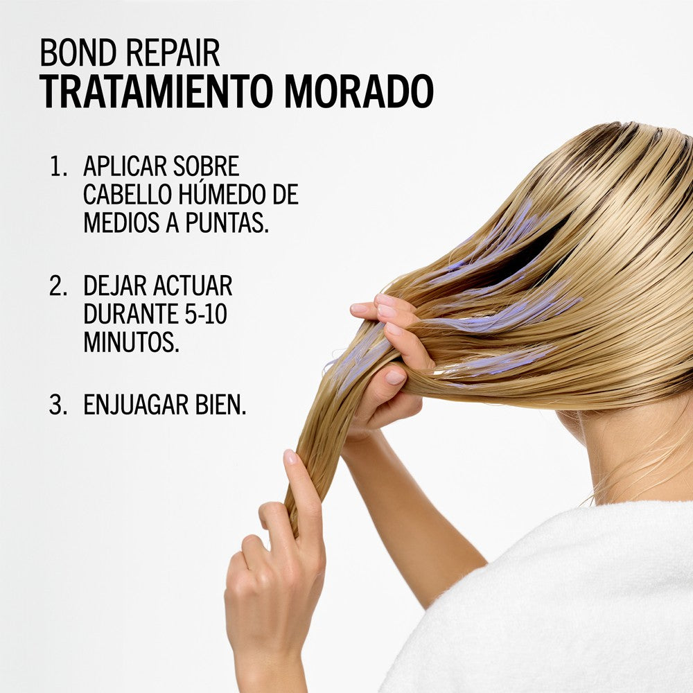 Schwarzkopf - Tratamiento Morado BlondMe Bond Repair Purple Mask 200 ml