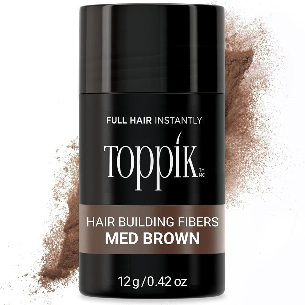 Toppik - Fibras Capilares Tono Castaño (Medium Brown) 12 g