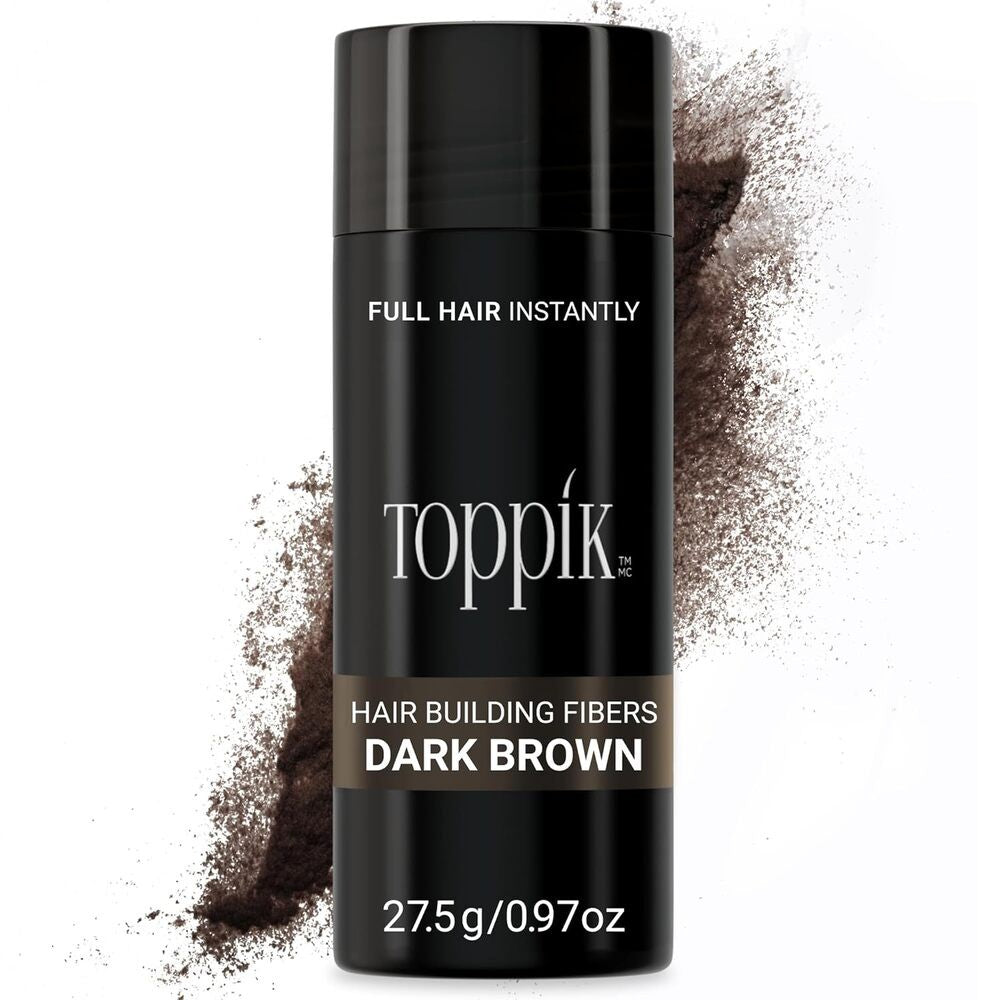 Toppik - Fibras Capilares Tono Castaño Oscuro (Dark Brown) 27,5 g