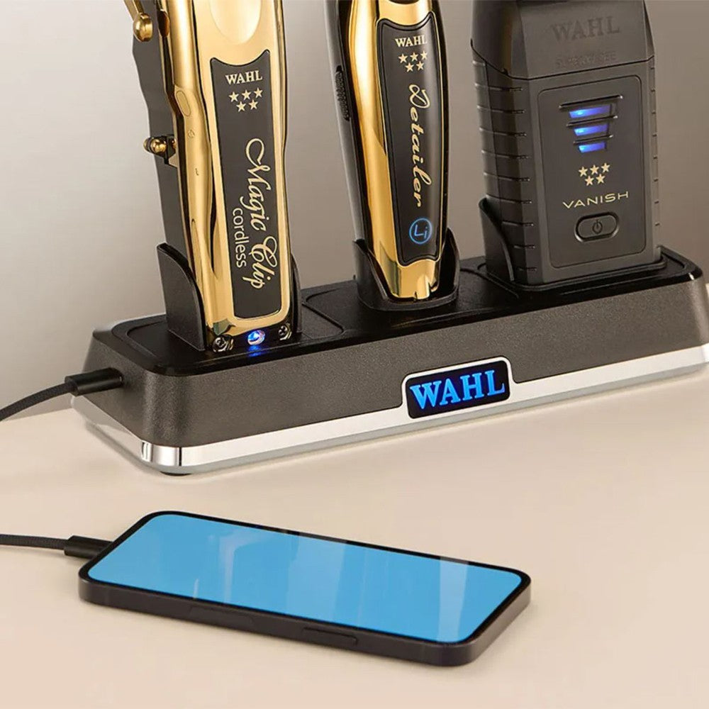 Wahl - Base Multi-Carga Power Station Multi-Charge 3 Tools At Once
