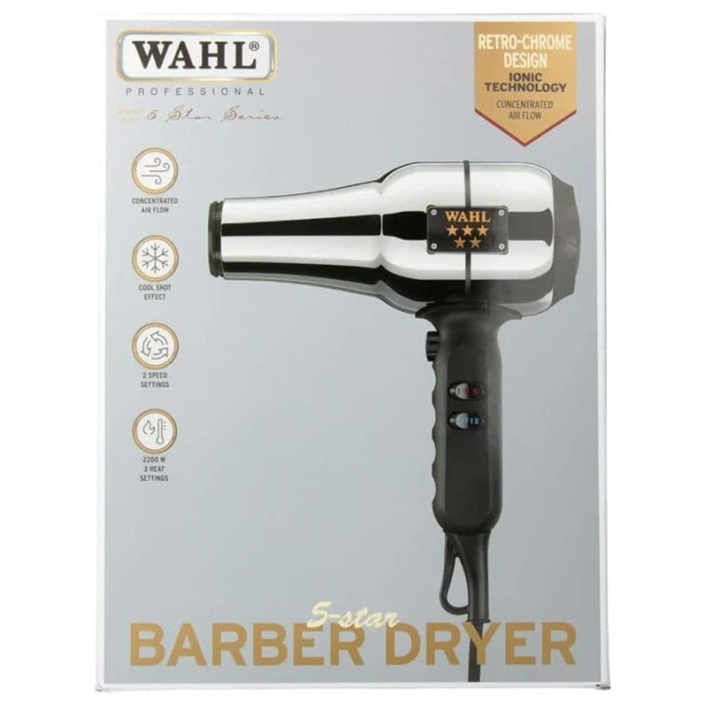 Wahl - Secador Iónico 5 Star Barber Dryer 4317-0470