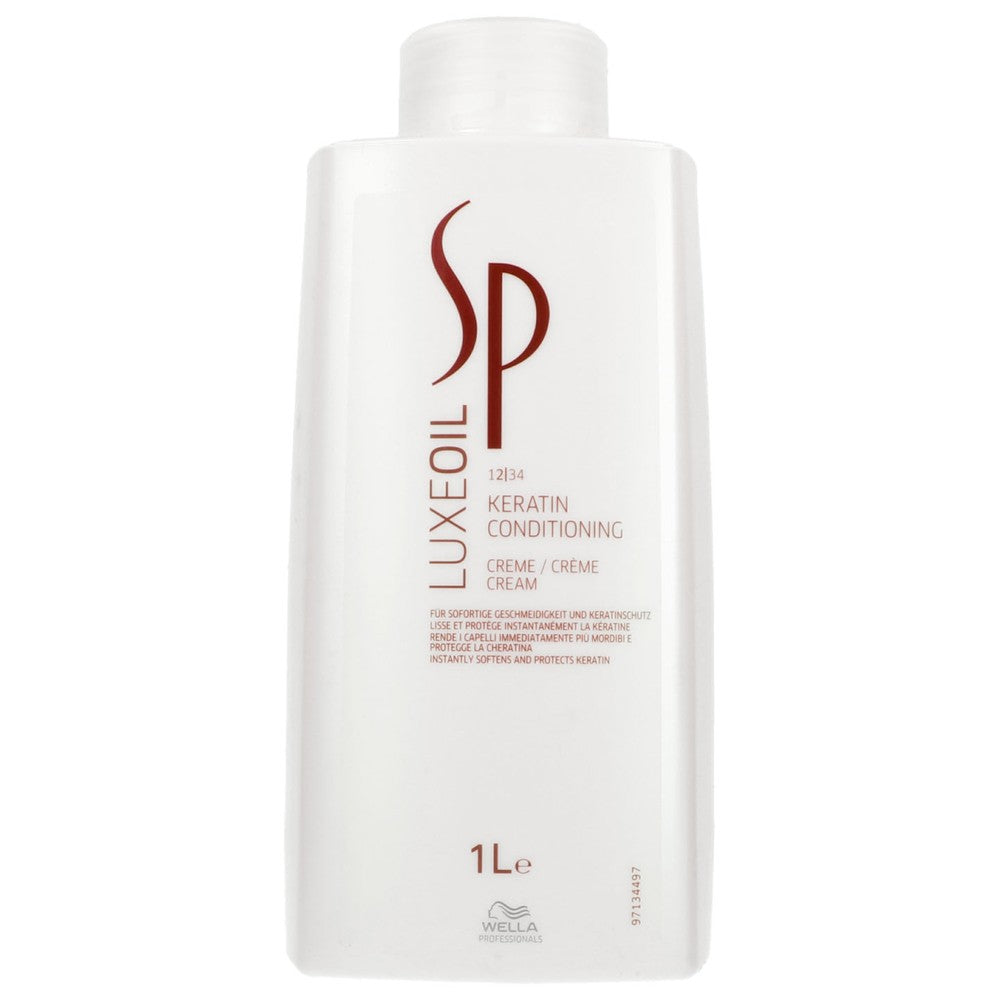 Wella - Acondicionador de Queratina SP Luxe Oil Keratin Conditioning Cream 1000 ml