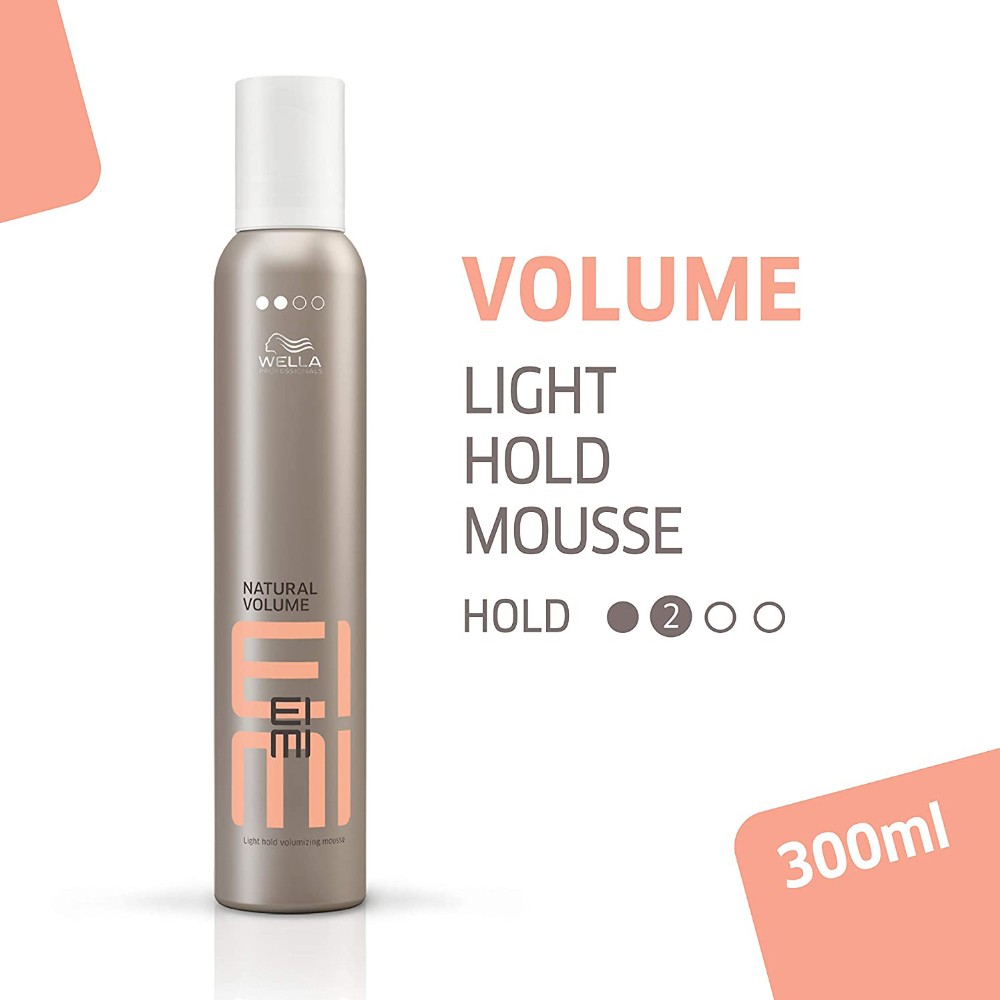 Wella - Espuma Natural Volume EIMI 300 ml